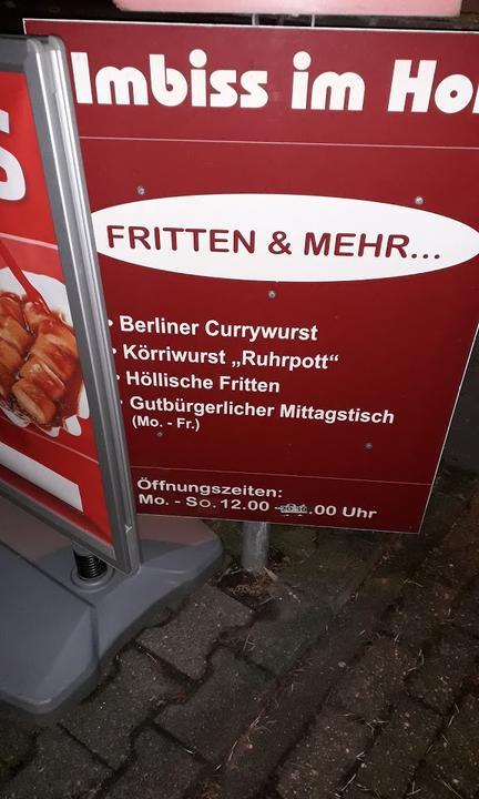 Imbiss im Hof Fritten & Mehr.